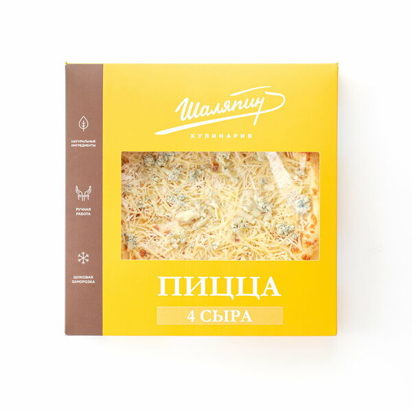 Пицца Шаляпин 4 сыра 400 г