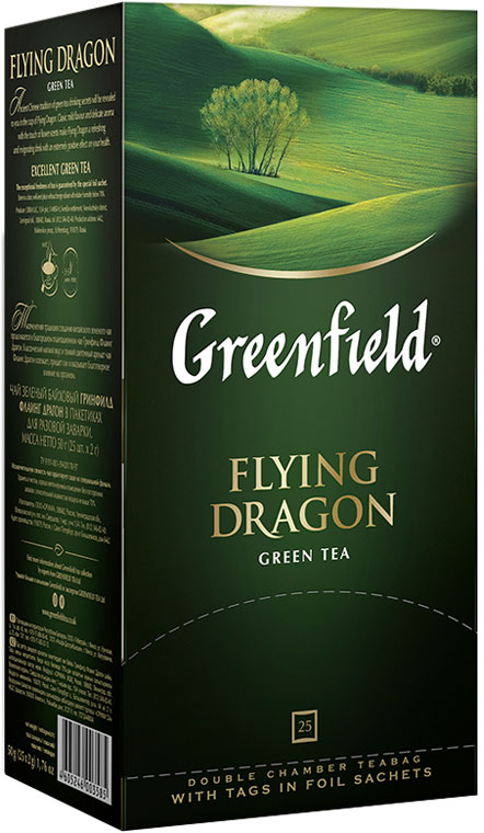

Чай зеленый Greenfield Flying Dragon 25 пак