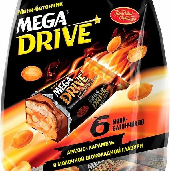 Конфеты Mega Drive (Мега Драйв) ТМ Красный Октябрь