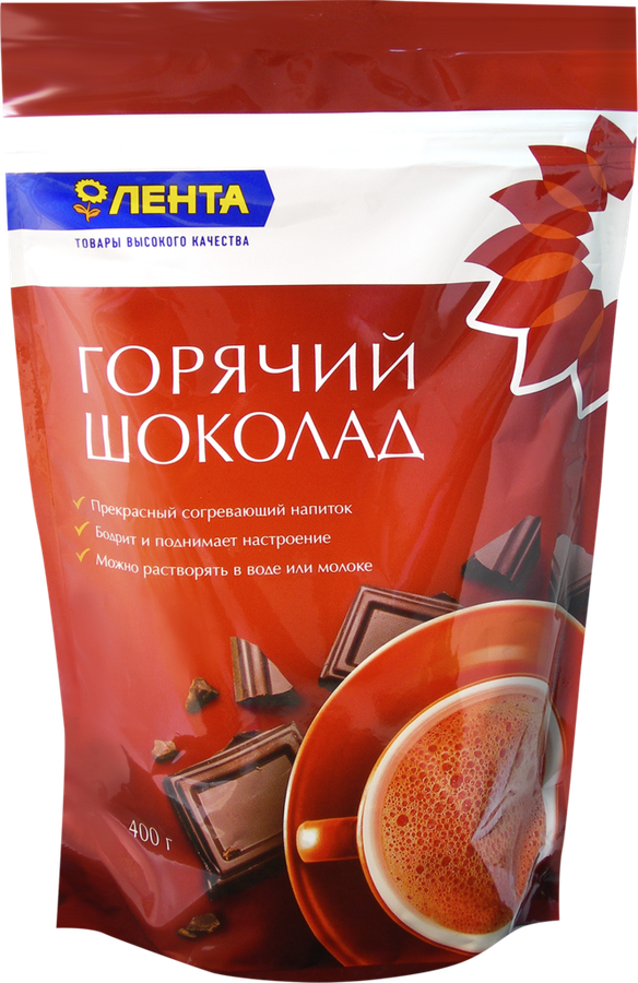 

Какао-напиток растворимый ЛЕНТА Горячий шоколад