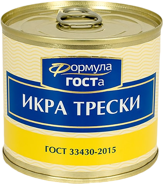 

Икра трески Формула госта