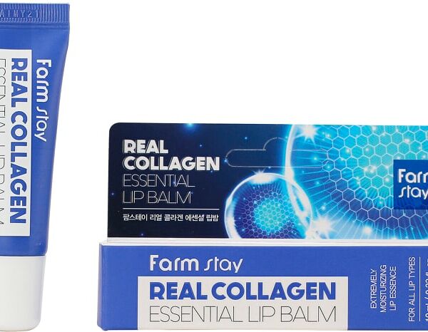 Бальзам для губ FarmStay Real Collagen Essential Lip Balm 10мл