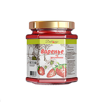 Варенье Дикодар из земляники 250г, Россия