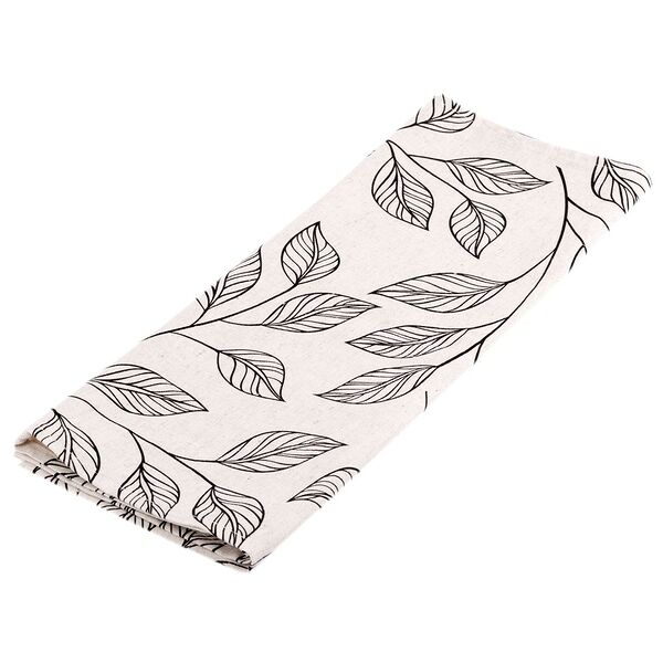 Полотенце кухонное Листики, 38х60 см