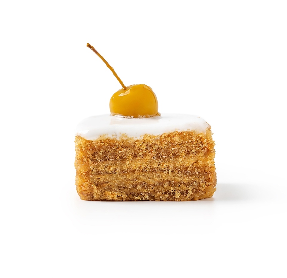 

Пирожное Азбука вкуса Медовик с яблочной начинкой вес