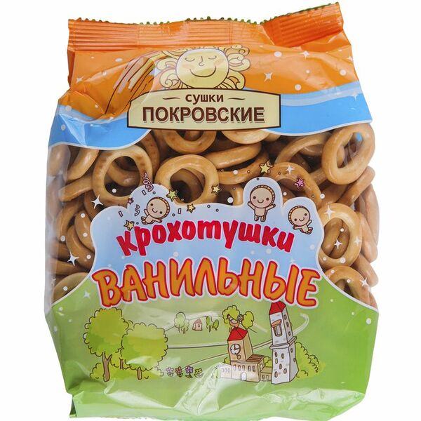 Сушки ПОКРОВСКИЙ ХЛЕБ Крохотушка с ванилью