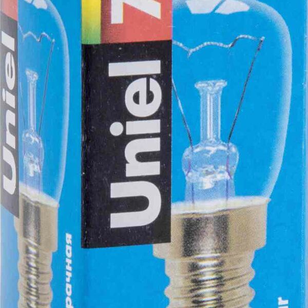 Лампа накаливания Uniel Е14 прозрачная груша 7 Вт