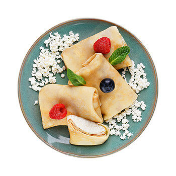 Блинчики с творогом, Уже готово, 2 шт., 170 г