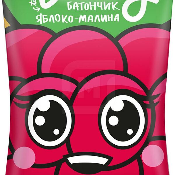 Батончик фруктово-ягодный Take a Bitey Яблоко-малина с 2 лет 25г