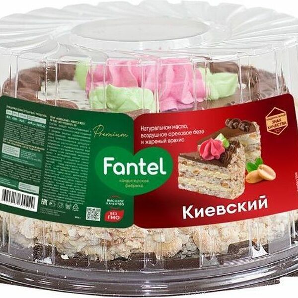 Торт Fantel Киевский 800г