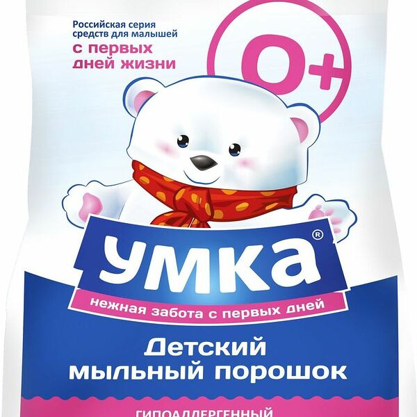 Стиральный порошок детский Умка бесфосфатный, 2.4 кг