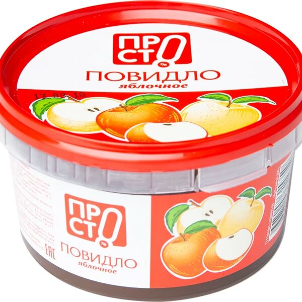 Повидло ПРОСТО Яблочное 500г