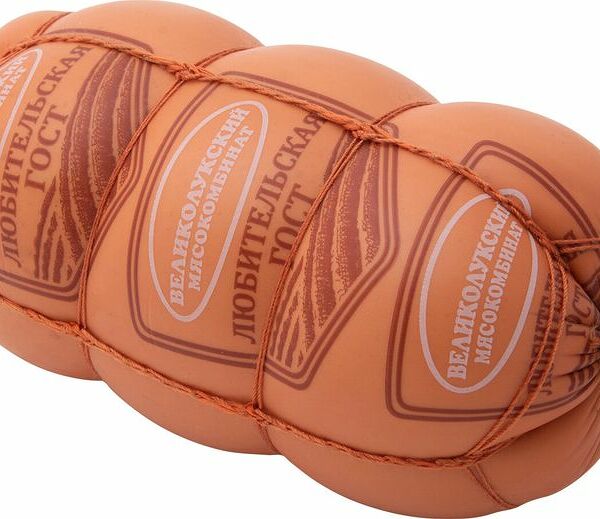 Колбаса варёная Великолукский Мясокомбинат Любительская категория А 500 г