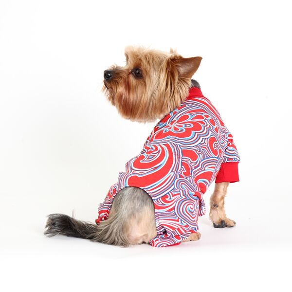 Комбинезон для собак Патриот XL красный (унисекс)