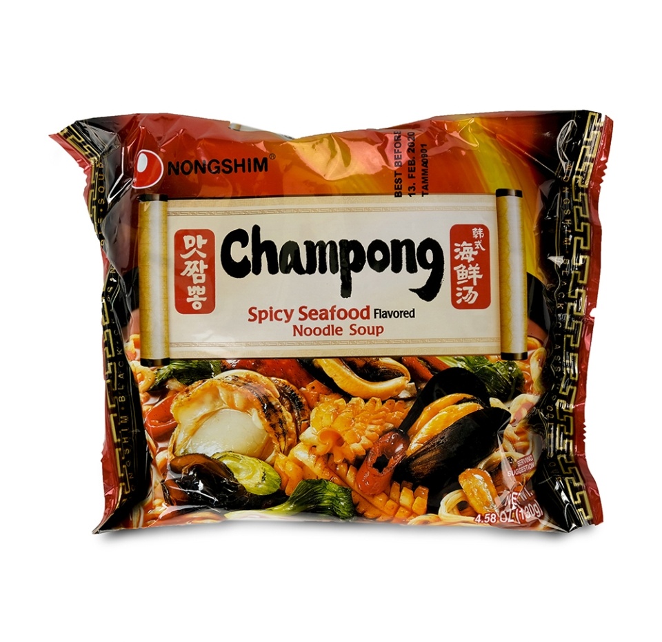 

Лапша Nongshim Чампонг Nongshim, 130 г Южная Корея