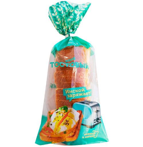 Хлеб Инской тостовый нарезка 400г