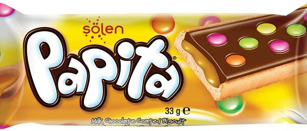 Печенье Papita драже с с карамелью 33г