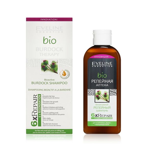 Шампунь Eveline Cosmetics bio репейный