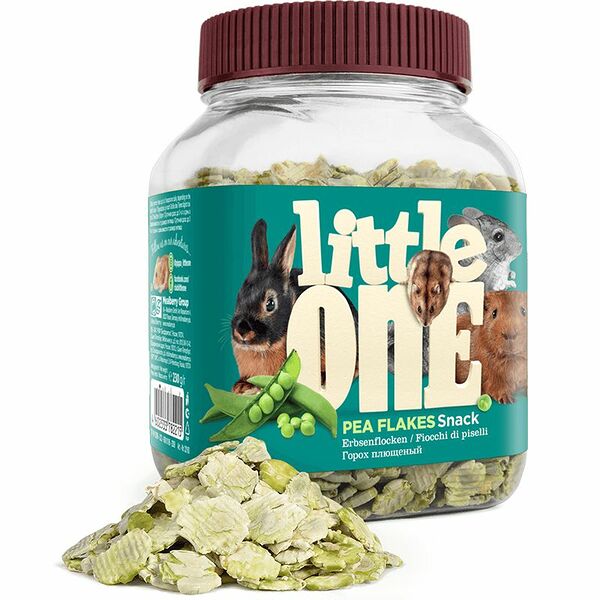 Лакомство для грызунов Little One Плющеный горох для всех видов грызунов