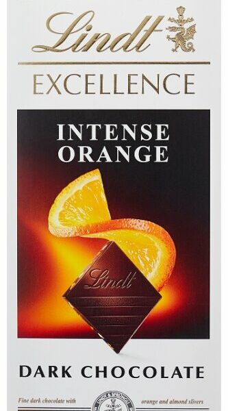Шоколад тёмный Lindt Excellence Апельсин