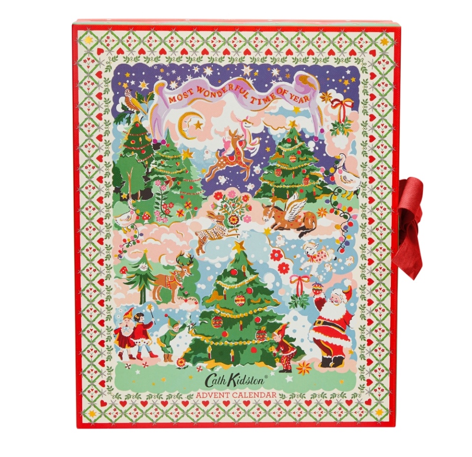 

Набор подарочный Cath Kidston Christmas Legends Beauty Advent Calendar из 24 косметических средств, Китай