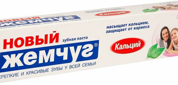 Зубная паста Новый Жемчуг Кальций 75 мл