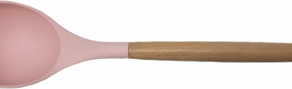 Ложка Home-Dollar поварская розовая 31x7см
