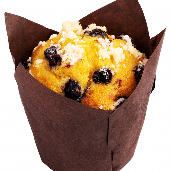 Маффин Ашан с черной смородиной