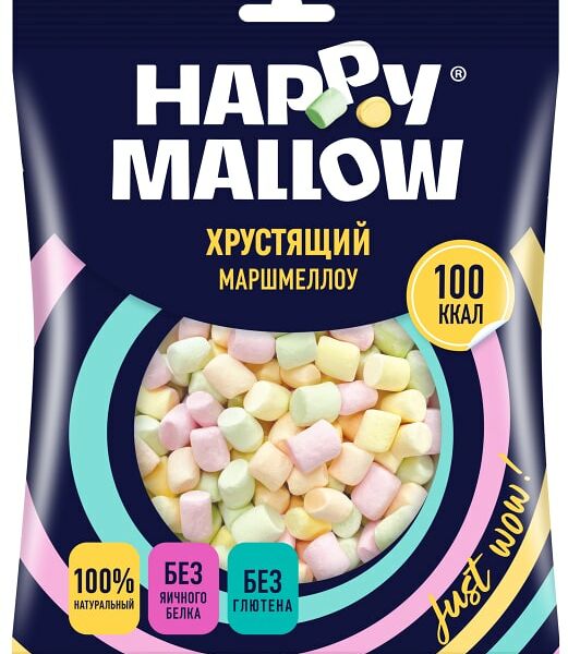 Маршмеллоу Happy Mallow хрустящий 30г