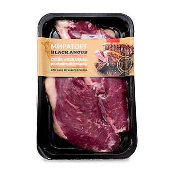 Стейк из мраморной говядины Мираторг Black Angus Пиканья