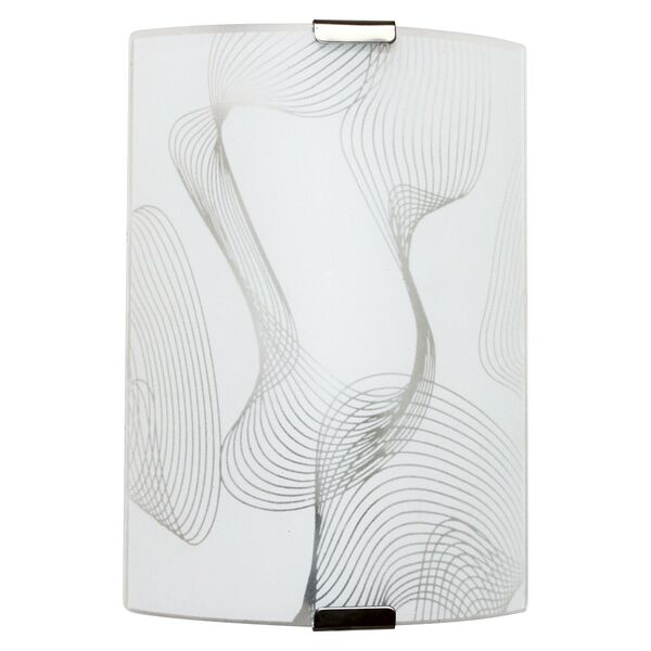 Светильник настенно-потолочный Элетех Бриз, Е27, 60 Вт, 15х22 см, матовый белый