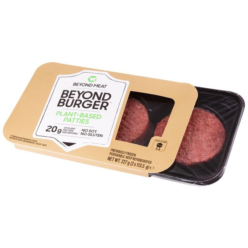 

Бургер Beyond Meat из растительного мяса замороженный 227 г