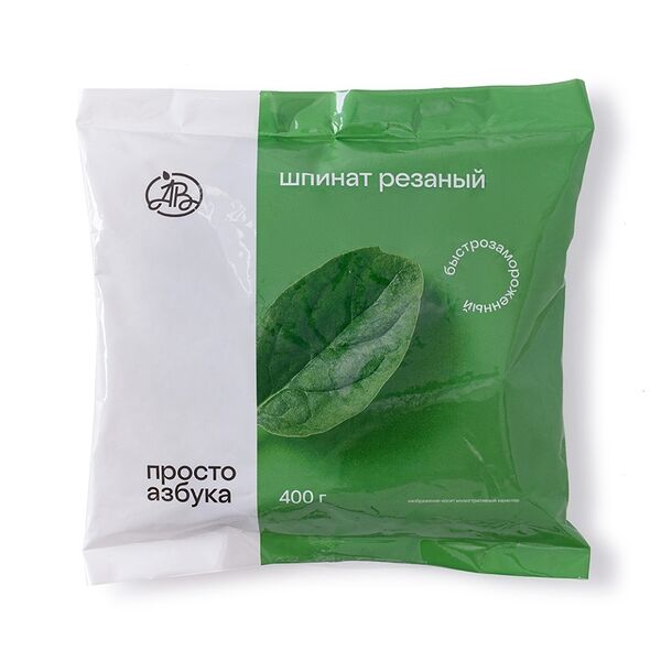Шпинат резанный в шайбах, «Просто Азбука»