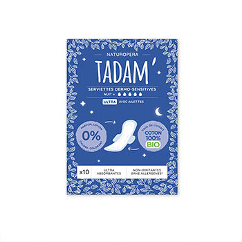 Прокладки Tadam Ultra Night+, 10 шт.