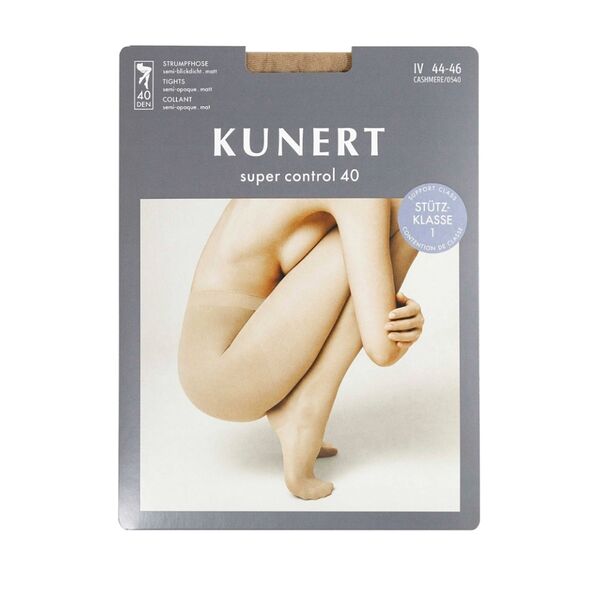 Колготки Kunert-hudson Super Control 40 цвет 054/бежевый, 40 den, размер 4, Германия