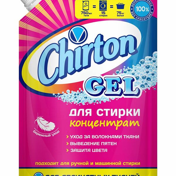 Гель для стирки Chirton Для деликатных тканей
