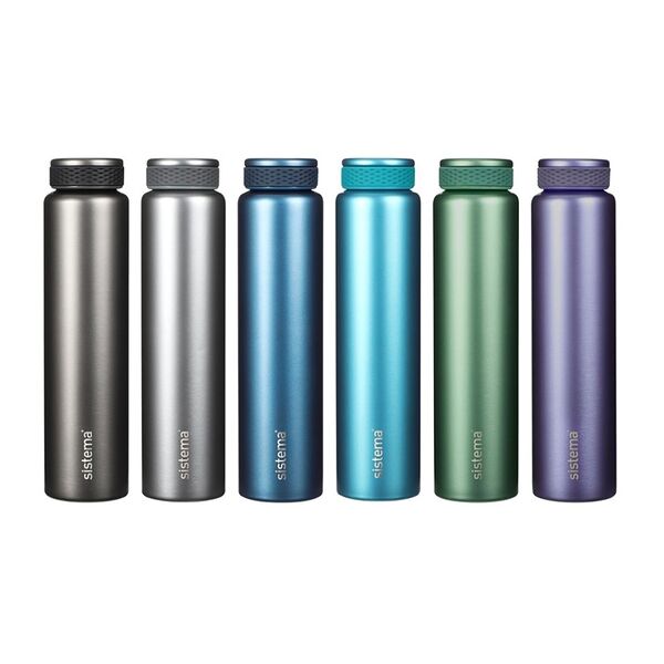 Бутылка Sistema Стальная CHIC 280 мл цвета в ассортименте, Новая Зеландия