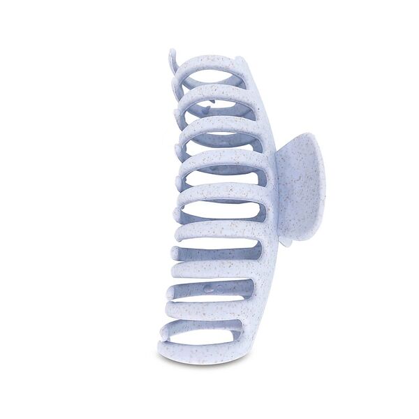 Solomeya Заколка-краб овальная для волос 1шт голубой