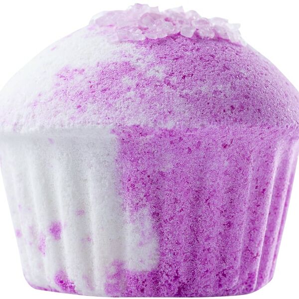 Соль шипучая для ванн Laboratory Katrin Маффин Лавандовый сахар 130г