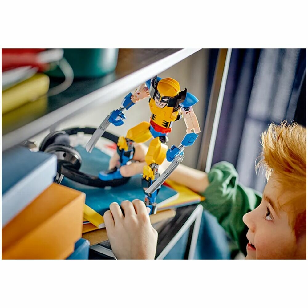 

Конструктор Lego Super Heroes Marvel Сборная фигурка Росомахи 327 деталей арт. 76257