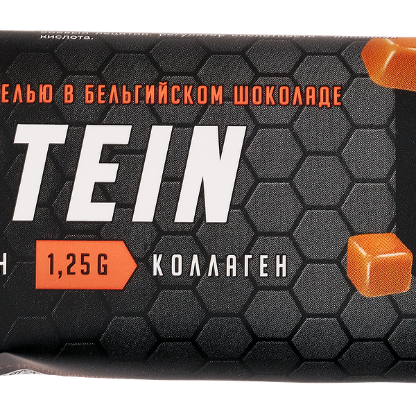 Батончик протеиновый SOJ Protein с соленой карамелью, в молочном шоколаде