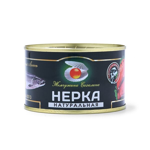 Нерка натуральная (куски) Жемчужина Сахалина 227г, Россия