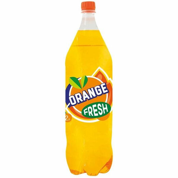 Напиток безалкогольный Fresh Orange сильногазированный 2000 мл