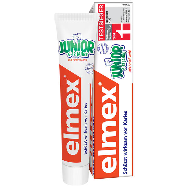 Зубная паста детская Elmex Junior для детей