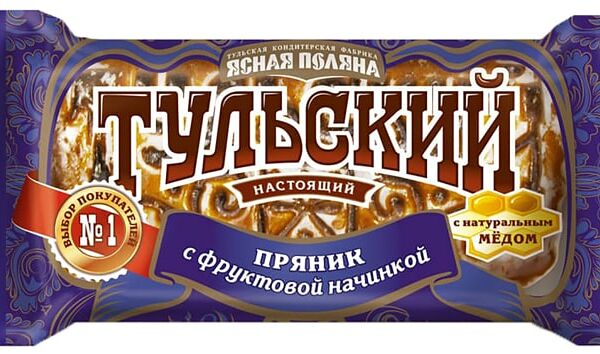 Пряник Тульский с фруктовой начинкой 140г