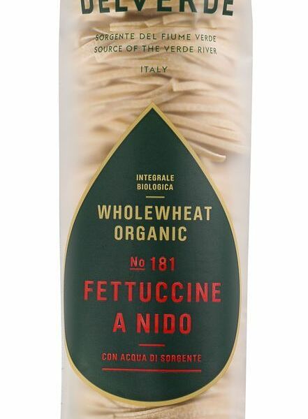 Макаронные изделия Del Verde Феттучине из цельнозерновой пшеницы