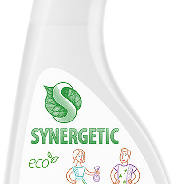 Пятновыводитель Synergetic для предварительной обработки пятен с щеткой
