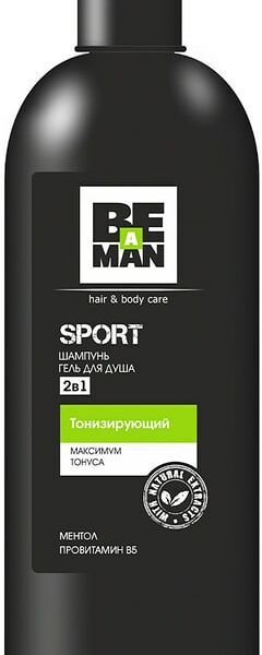 Гель-шампунь Be a man Sport Тонизирующий 2в1 360мл