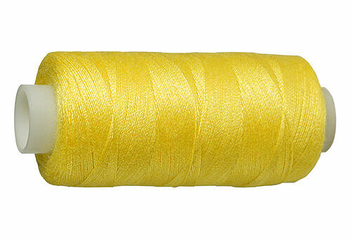 Нитки 40/2 универсальные, 400ярд, Bestex(004 желтый)