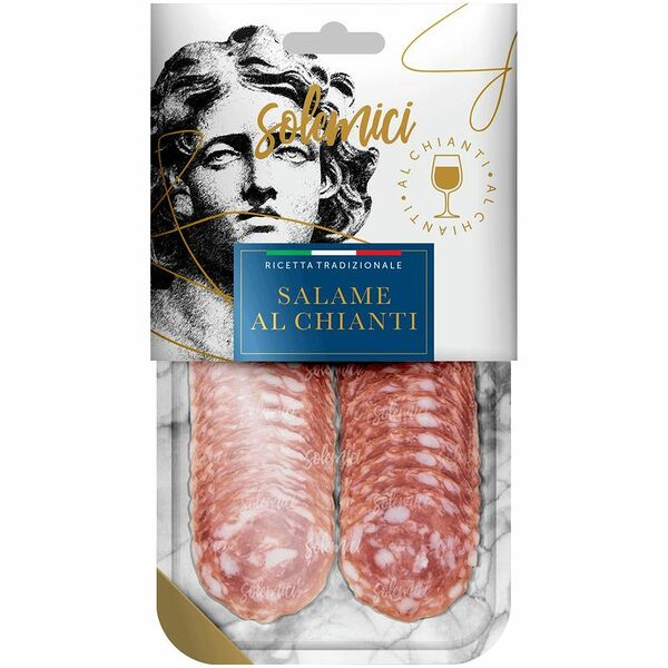 Колбаса Solemici салями Al chianti нарезка